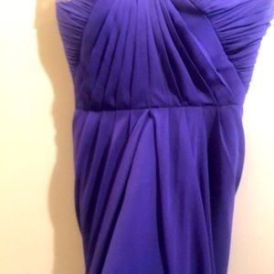 Beautiful nwt purple strapless dress